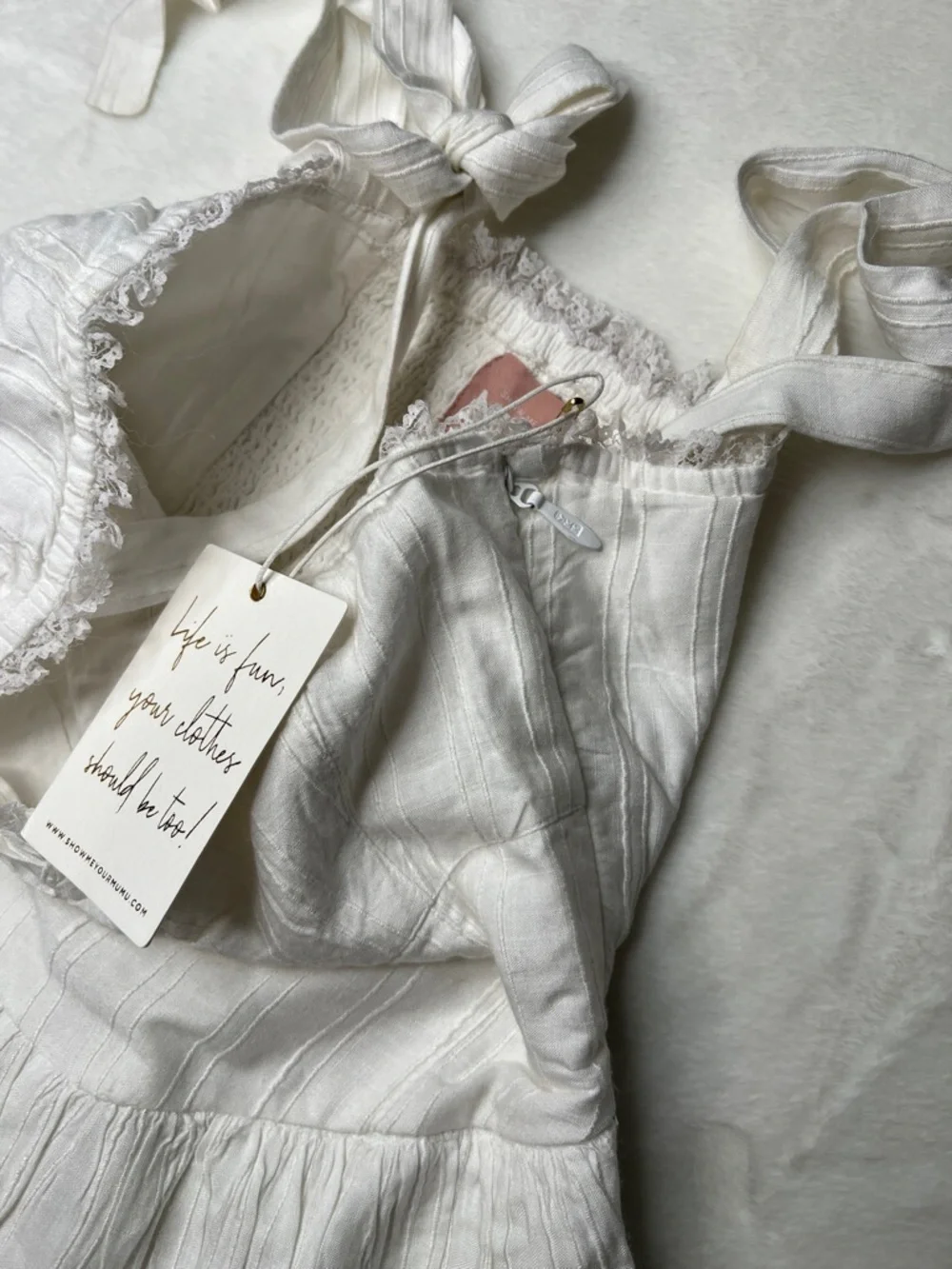 Show Me Your Mumu Regal Romper White Size XS NEW - Picture 4 of 7